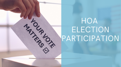 hoa election participation